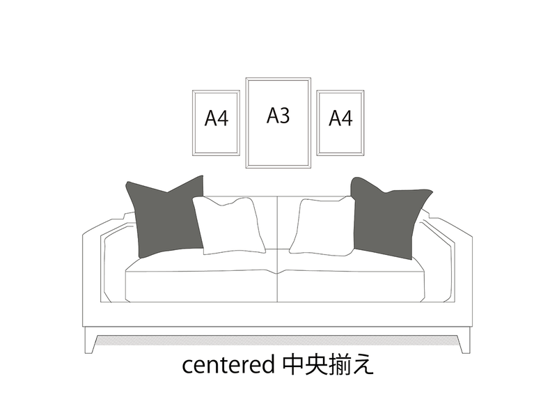 フレームの飾り方_sofa_centered